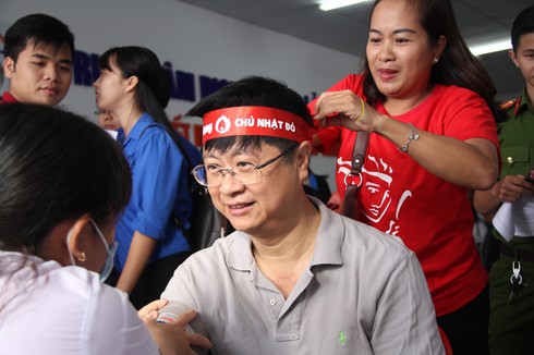 Tham gia hiến máu ở Cần Thơ - ảnh 2