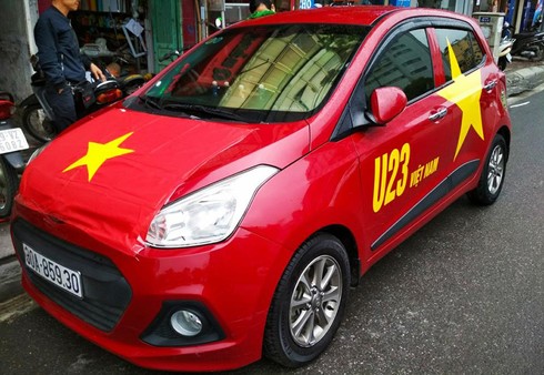 Cổ vũ U23 Việt Nam - ảnh 5