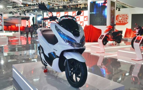 Honda PCX chạy điện xuất hiện - ảnh 1