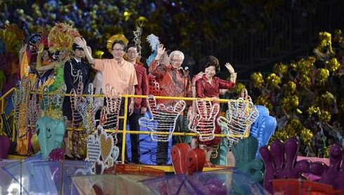 Lộng lẫy lễ hội đường phố Singapore - ảnh 2