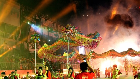 Lộng lẫy lễ hội đường phố Singapore - ảnh 4