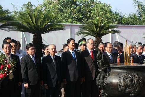 giỗ Tổ Hùng Vương, đền tưởng niệm các Vua Hùng, quận 9, Công viên Lịch sử - Văn hóa dân tộc, lãnh đạo Đảng, Nhà nước - ảnh 8
