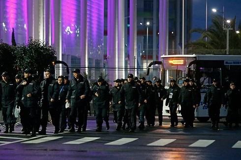 Tàu chiến, tên lửa bảo vệ Thế vận hội Sochi - ảnh 11
