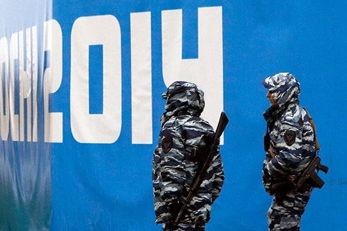 Tàu chiến, tên lửa bảo vệ Thế vận hội Sochi - ảnh 5