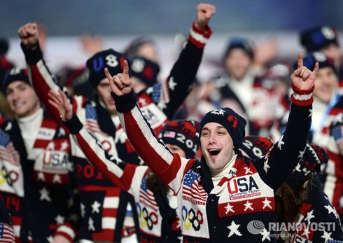 Rực rỡ Lễ khai mạc Olympic Sochi 2014 - ảnh 10