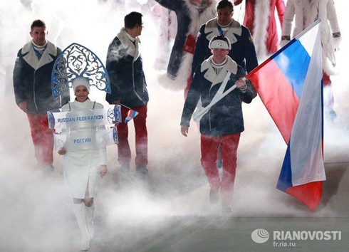 Rực rỡ Lễ khai mạc Olympic Sochi 2014 - ảnh 13