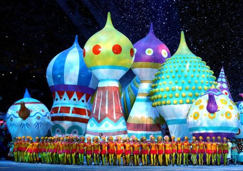 Rực rỡ Lễ khai mạc Olympic Sochi 2014 - ảnh 15