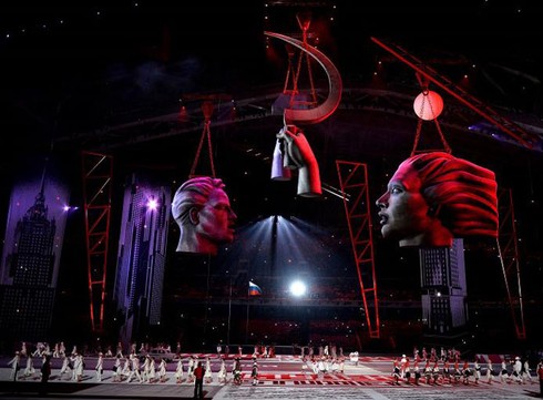 Rực rỡ Lễ khai mạc Olympic Sochi 2014 - ảnh 16