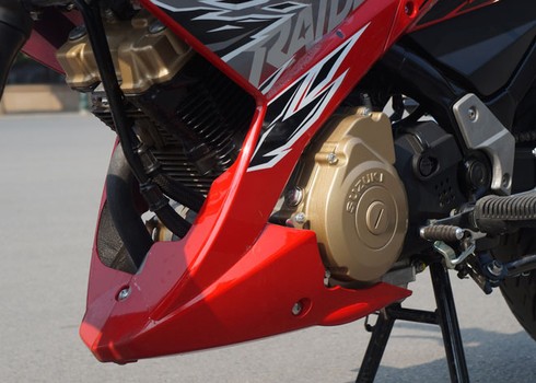 Cận cảnh 'trống choai' Suzuki Raider - ảnh 13