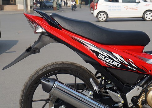 Cận cảnh 'trống choai' Suzuki Raider - ảnh 14