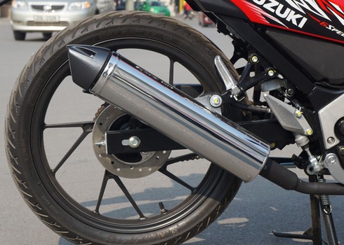 Cận cảnh 'trống choai' Suzuki Raider - ảnh 15