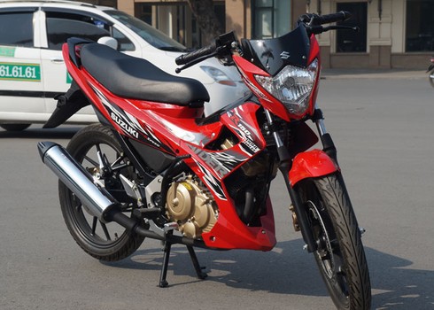 Cận cảnh 'trống choai' Suzuki Raider - ảnh 3