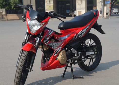 Cận cảnh 'trống choai' Suzuki Raider - ảnh 5