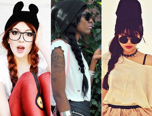 5 kiểu tóc phối hợp cá tính với mũ len beanie - ảnh 1