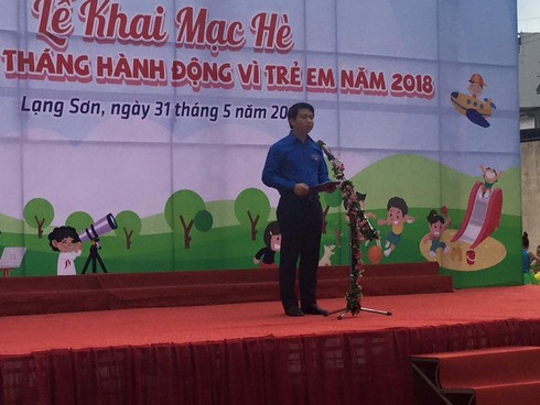 Sôi động khai mạc hè và hưởng ứng tháng hành động vì trẻ em - ảnh 3