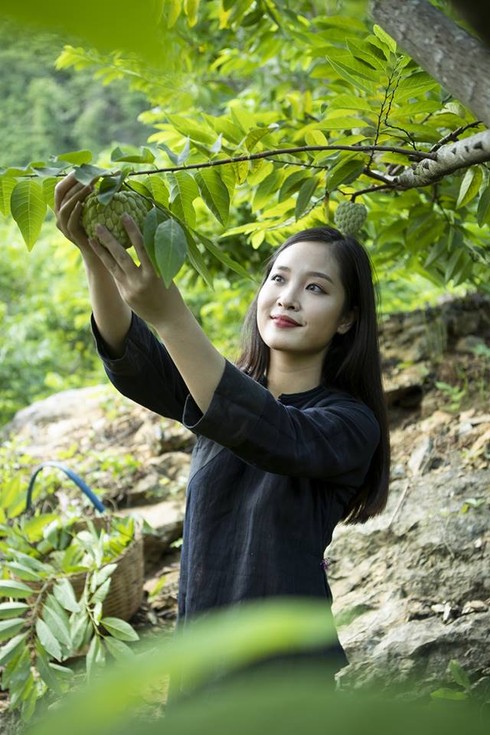 Ngỡ ngàng quả na 'khủng' mang tên Hoàng Hậu - ảnh 1