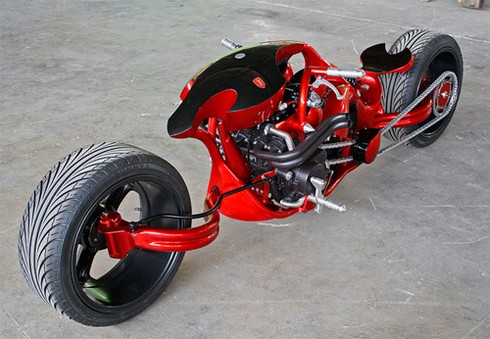 The Diavolo: 'Quỷ dữ' từ Kawasaki ZZR 600 - ảnh 10