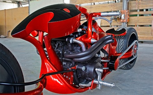 The Diavolo: 'Quỷ dữ' từ Kawasaki ZZR 600 - ảnh 12
