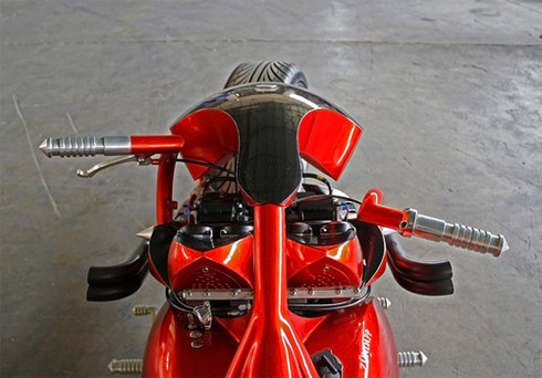 The Diavolo: 'Quỷ dữ' từ Kawasaki ZZR 600 - ảnh 13