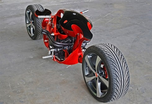 The Diavolo: 'Quỷ dữ' từ Kawasaki ZZR 600 - ảnh 3