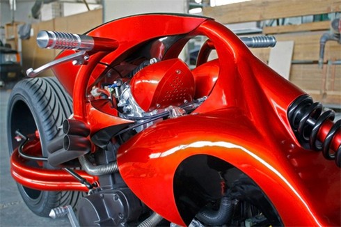 The Diavolo: 'Quỷ dữ' từ Kawasaki ZZR 600 - ảnh 9