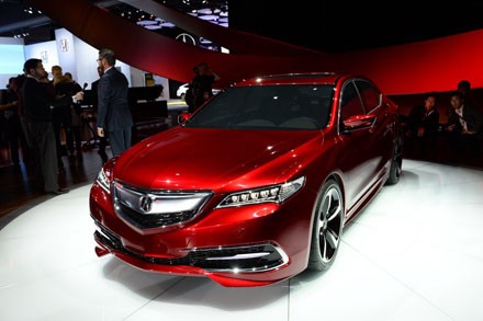 Acura TLX Concept chính thức ra mắt tại Detroit - ảnh 13