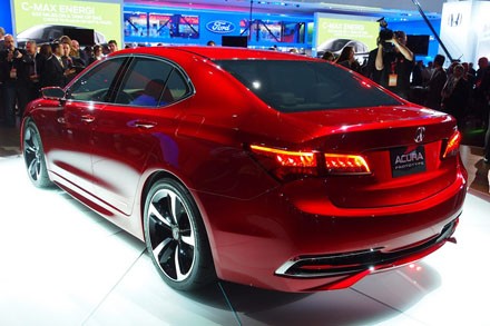 Acura TLX Concept chính thức ra mắt tại Detroit - ảnh 5