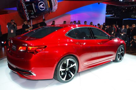 Acura TLX Concept chính thức ra mắt tại Detroit - ảnh 7