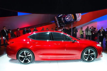 Acura TLX Concept chính thức ra mắt tại Detroit - ảnh 8