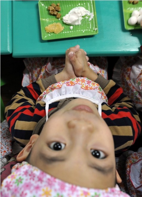 Ngắm con trẻ làm bánh đón Tết Hàn thực - ảnh 17