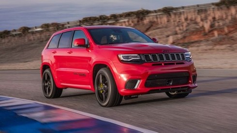 Jeep Grand Cherokee Trackhawk.