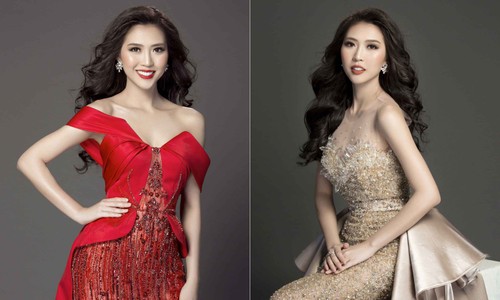 Tường Linh hé lộ váy dạ hội trước thềm chung kết Hoa hậu Liên lục địa ảnh 1