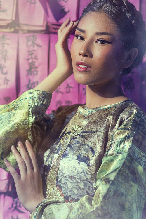 Nguyễn Thị Loan hoá Nam Phương hoàng hậu trong bộ ảnh đón Xuân ảnh 4