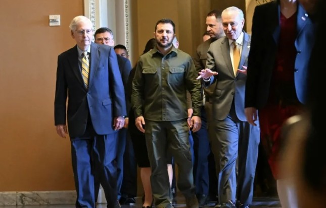 Các nghị sĩ Mỹ đấu khẩu sau khi Tổng thống Ukraine bất ngờ hủy phát biểu ảnh 1