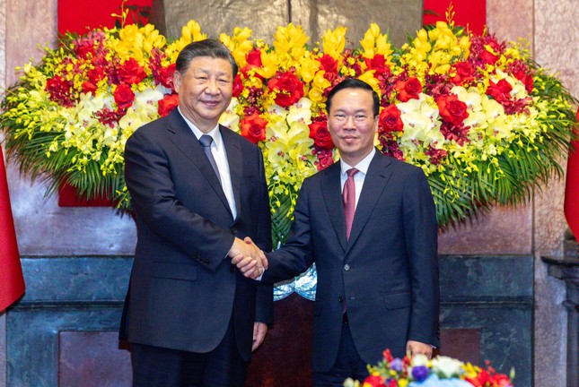 Nội dung hội đàm giữa Chủ tịch nước Võ Văn Thưởng và Tổng Bí thư, Chủ tịch Trung Quốc Tập Cận Bình ảnh 1