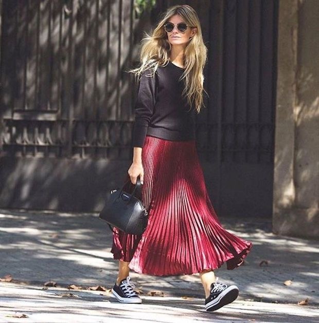 Váy xếp ly hot bao mùa mix được đủ kiểu, ngần ấy hot Instagram phối vẫn khác nhau ảnh 10