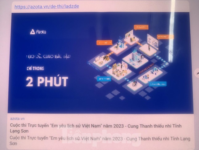 Trên 14.000 lượt đội viên, nhi đồng Lạng Sơn thi 'Em yêu lịch sử Việt Nam' ảnh 2