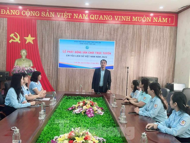 Trên 14.000 lượt đội viên, nhi đồng Lạng Sơn thi 'Em yêu lịch sử Việt Nam' ảnh 1