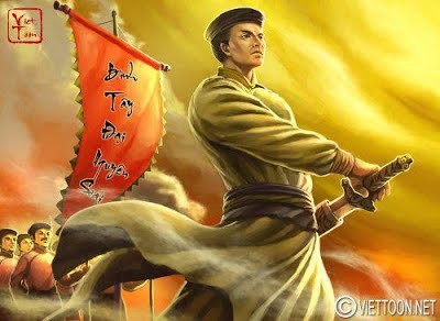 Năm 1859, Pháp đánh chiếm Sài Gòn. Bà Từ Dụ đã sắp xếp cuộc hôn nhân giữa người chị em con cô cậu Trần Thị Sanh với thủ lĩnh nghĩa quân nào, nhằm giúp ông có lương thực và nhân lực cho cuộc chiến?