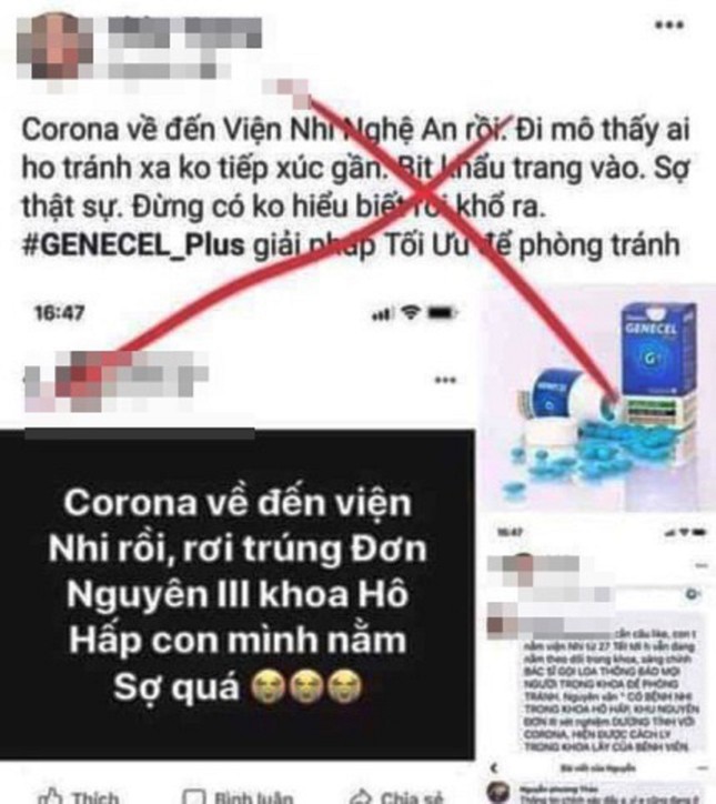 Xử lý nhiều đối tượng tung tin sai về dịch corona ở các địa phương ảnh 3
