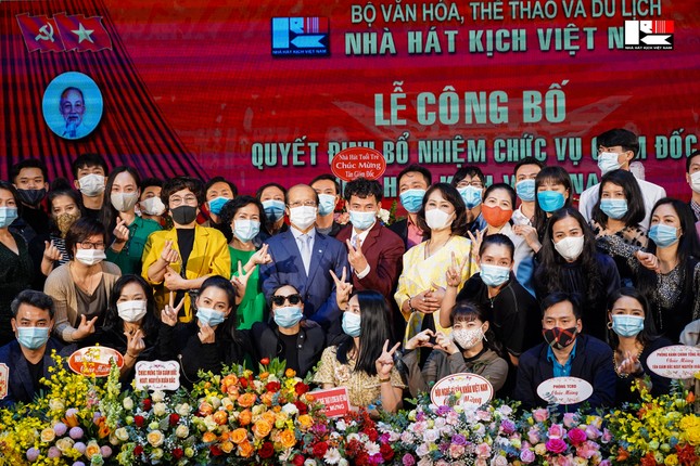 Công bố quyết định bổ nhiệm NSƯT Xuân Bắc giữ chức Giám đốc ảnh 3