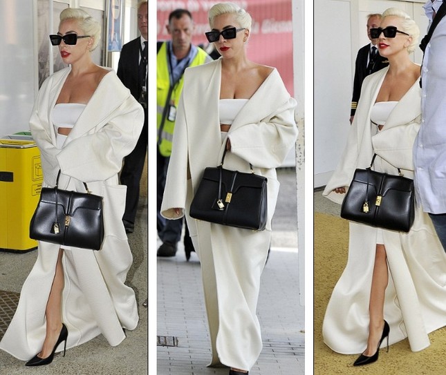 Lady Gaga causes 'fever' with elegant and seductive fashion pH๏τo 5