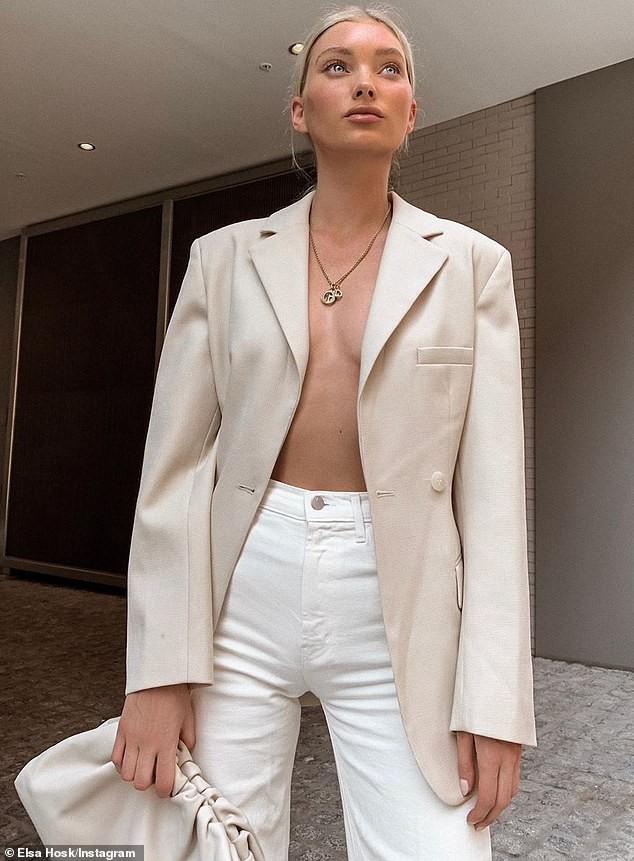 'Búp bê' Thụy Điển Elsa Hosk sắc vóc gợi cảm với vòng eo 58 ảnh 18