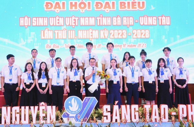 Anh Thôi Đại Việt tái đắc cử Chủ tịch Hội Sinh viên Việt Nam tỉnh Bà Rịa-Vũng Tàu ảnh 2