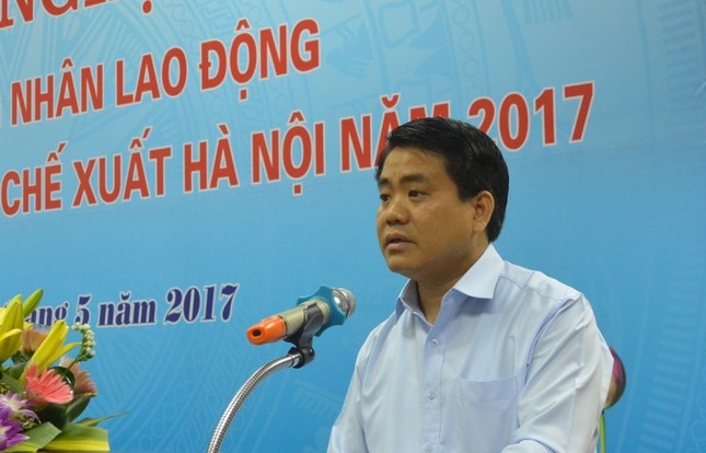 Chủ tịch Hà Nội đối thoại với công nhân khu công nghiệp Nội Bài ảnh 3