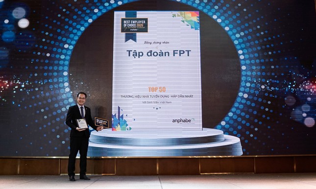 Sinh viên Việt Nam coi FPT là nhà tuyển dụng hấp dẫn nhất trong lĩnh vực CNTT ảnh 1