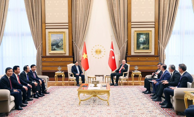 Thủ tướng Phạm Minh Chính hội kiến Tổng thống Thổ Nhĩ Kỳ Recep Tayyip Erdogan ảnh 2