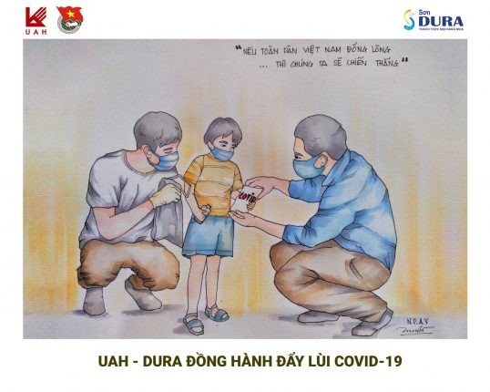 Sinh viên Đại học Kiến trúc TP.Hồ Chí Minh chung tay đẩy lùi dịch COVID-19 ảnh 6