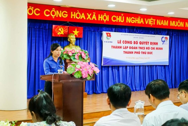 Ra mắt Ban Chấp hành Thành Đoàn Thủ Đức ảnh 2