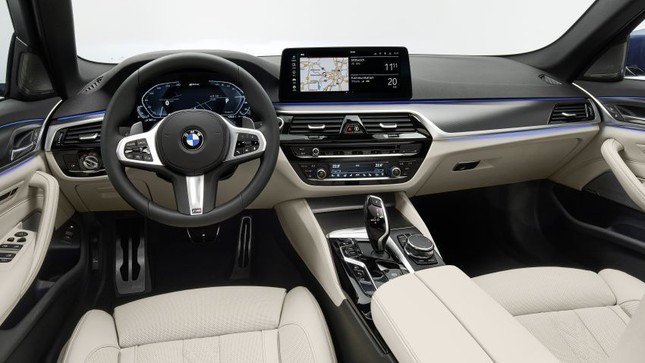 BMW Series 5 2021 xuất hiện chính thức với nhiều nâng cấp nhỏ ảnh 3